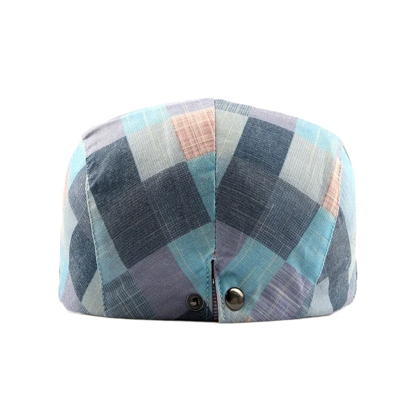Adjustable Flat Newsboy Beret Hat for Women
