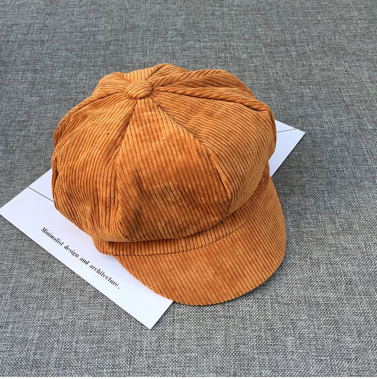 Newsboy cap beret women's retro painter winter