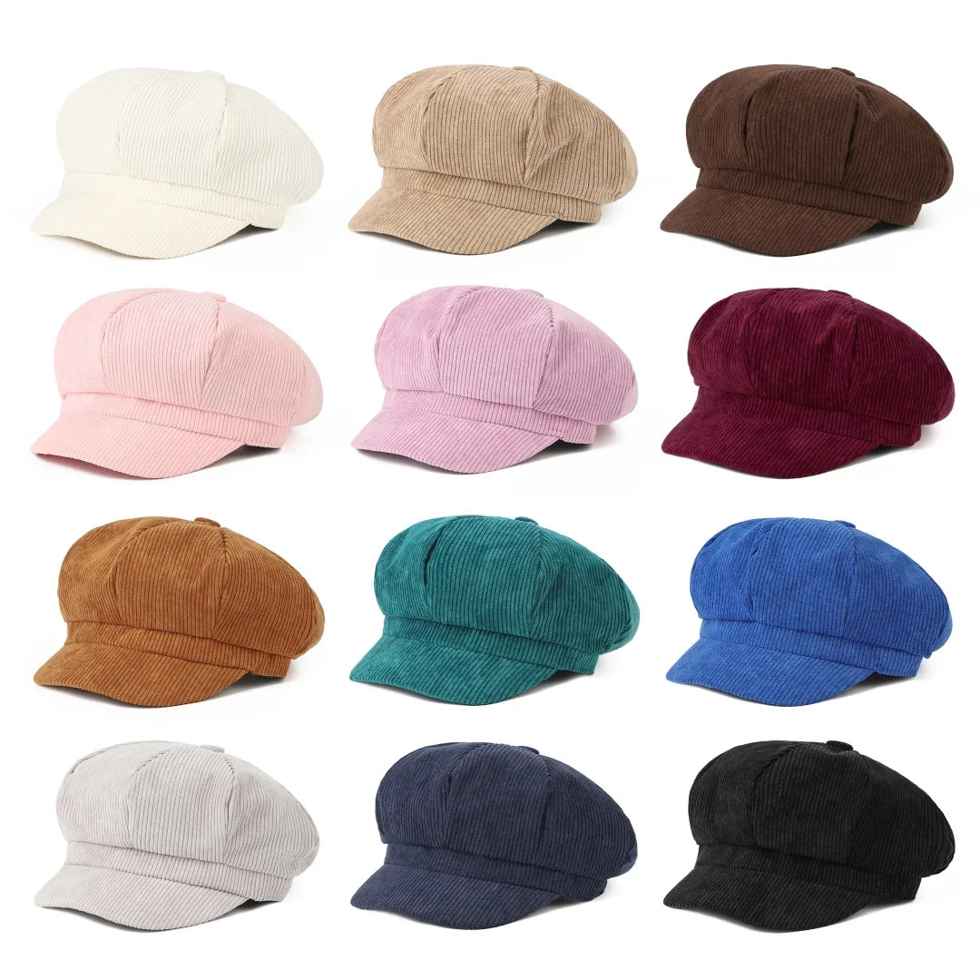 Newsboy Cap Beret Women's Vintage Beret Painter