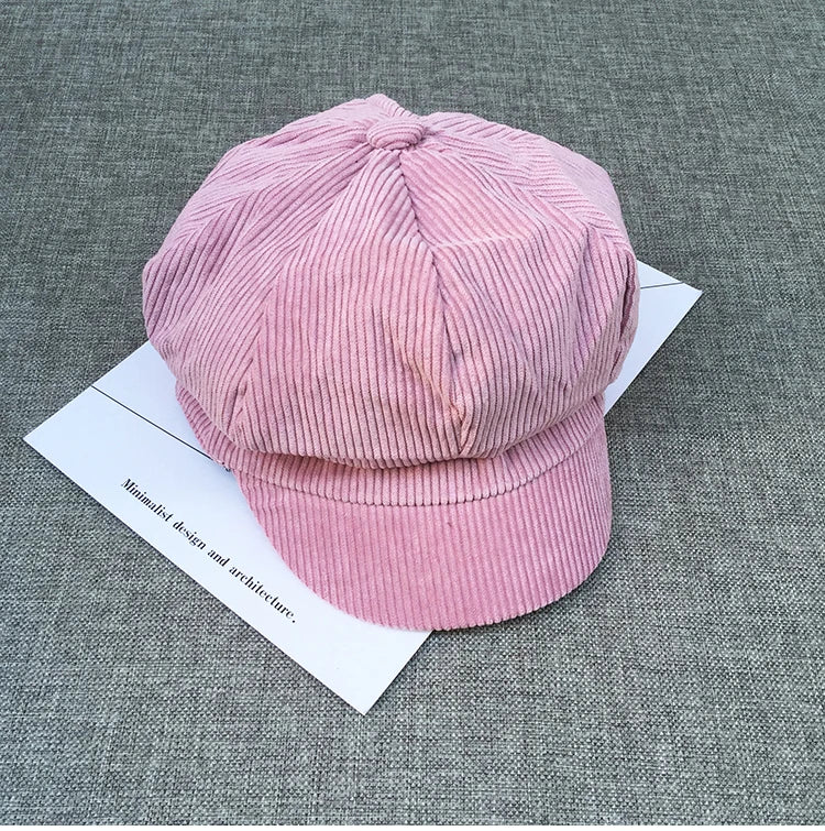 Newsboy cap beret women's retro painter winter