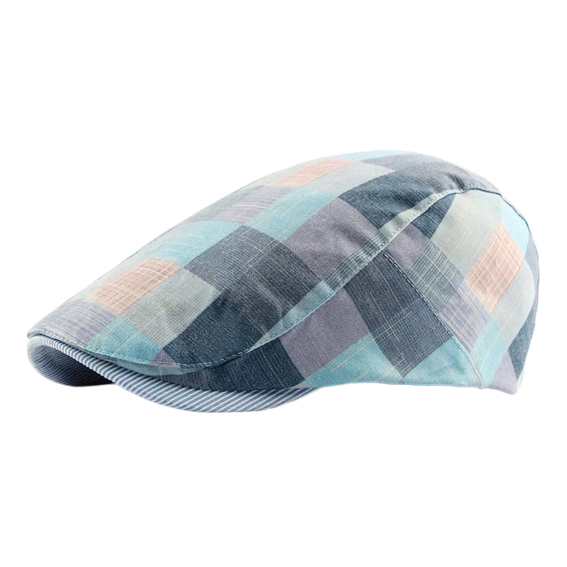 Adjustable Flat Newsboy Beret Hat for Women