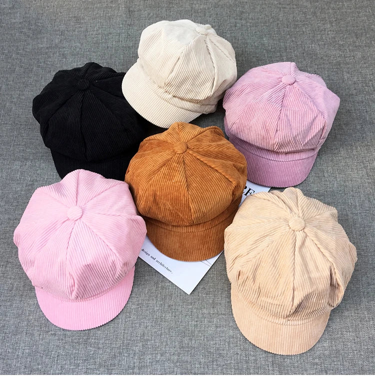 Newsboy cap beret women's retro painter winter